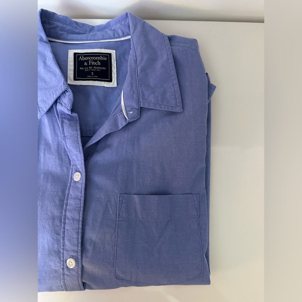 Y2K Vintage Abercrombie & Fitch Button Down Shirt Office Siren (S)